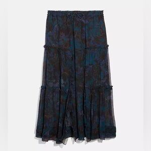 Gorgeous Coach Silk skirt